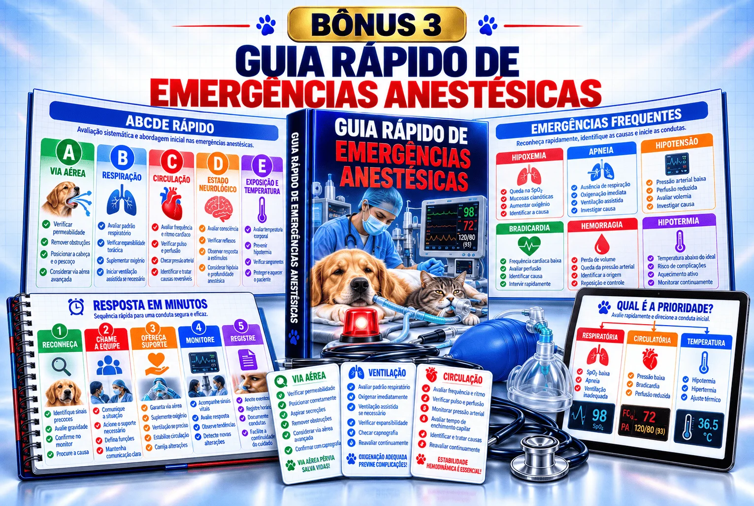 Bônus 3 Guia de Emergências Anestésicas